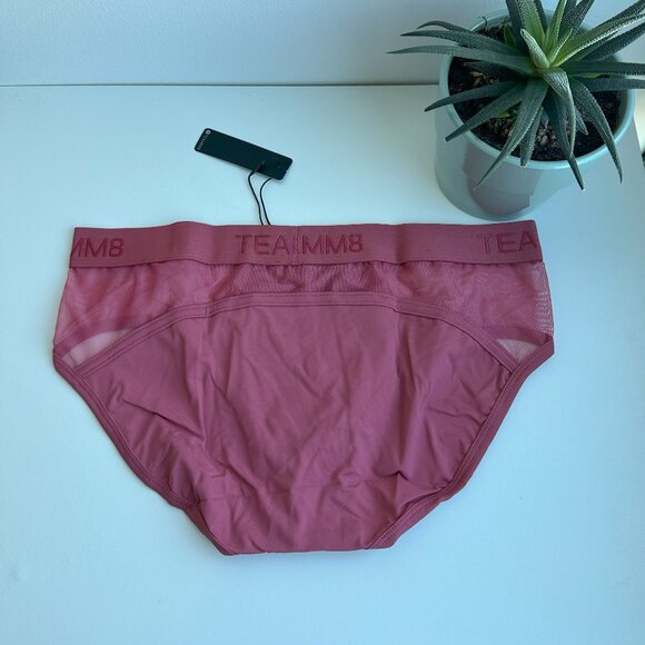 Teamm8 - Score Sheer Tank and Brief Set - Baroque Rose (M) - PRICE FIRM - Picture 7 of 10